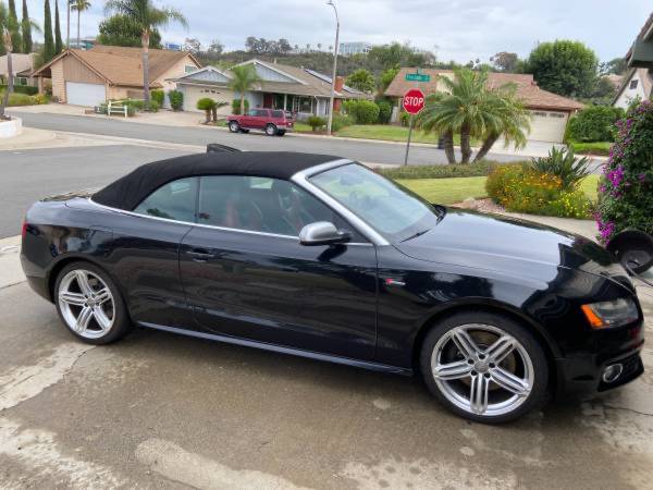 2011 Audi S5 Convertible Automatic 78, 000 miles Black Leather - cars for sale in Los Angeles, CA – photo 9