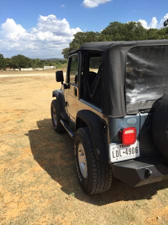 98 Jeep Wrangler TJ 4X4 for sale in Crowley, TX – photo 3