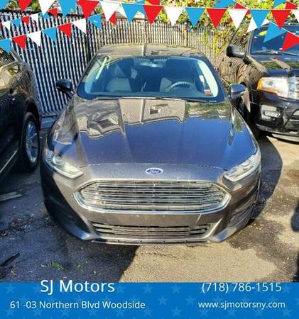 2015 Ford Fusion SE 4dr Sedan - In House Financing Available! for sale in NEW YORK, NY