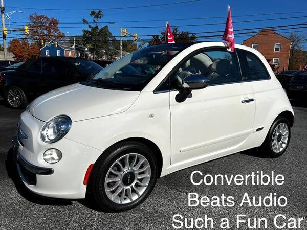 2013 Fiat 500 2dr Conv Lounge - 100s of Positive Customer Reviews! for sale in Baltimore, MD – photo 8
