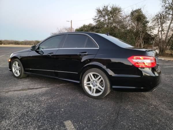 2011 Mercedes E550 Sport black for sale in San Antonio, TX – photo 3