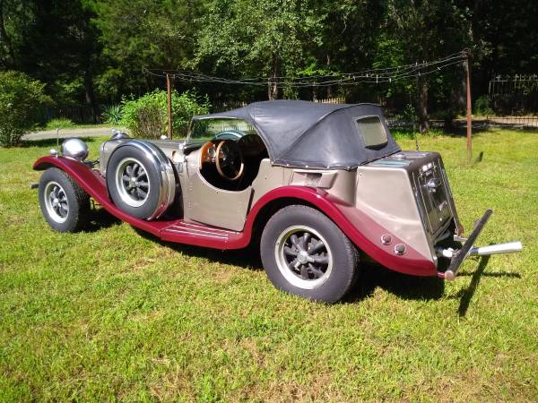 1937 Jaguar convertible kit car - cars & trucks - by owner - vehicle... for sale in Smithville, OK – photo 7