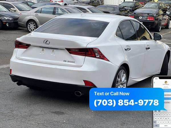 2016 LEXUS IS 200T 6 MONTHS WARRANTY INCLUDED - - by for sale in MANASSAS, District Of Columbia – photo 5