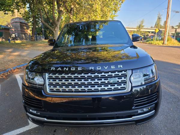 2017 Land Rover Range Rover HSE Supercharged LWB 5 0 Black 1 Owner for sale in Portland, OR – photo 2