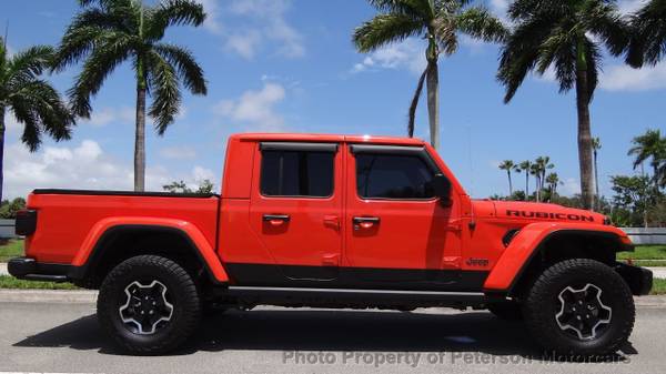 2020 *Jeep* *Gladiator* *Rubicon 4x4* Punkn Metallic - cars & trucks... for sale in West Palm Beach, FL – photo 2