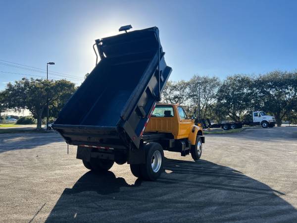 1996 Ford F-800 Dump Truck Yellow - - by dealer for sale in West Palm Beach, FL – photo 15