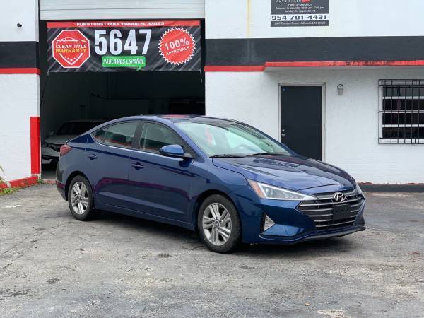 2019 HYUNDAI ELANTRA-CLEAN TITLE LIKE NEW (((CALL ALBERT ))) for sale in Hollywood, FL