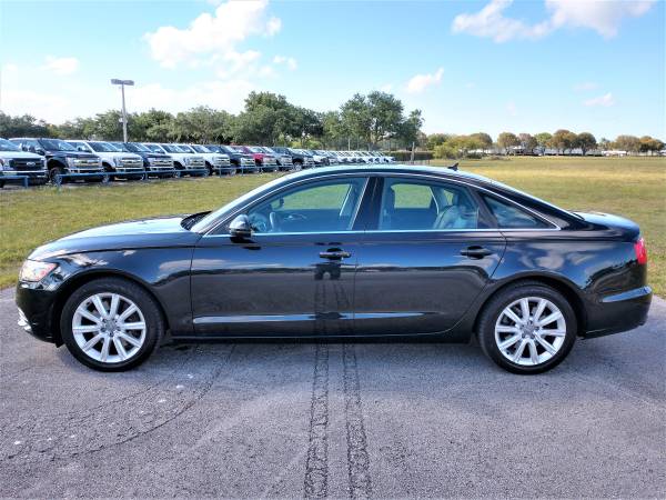 2014 AUDI A6 PREMIUM PLUS AWD NAVIGATION ONE OWNER $1500 DOWN for sale in Pompano Beach, FL