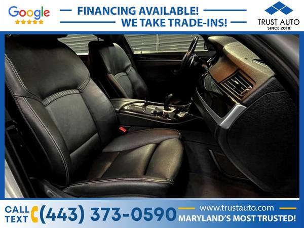 2014 BMW 5 Series 550i Luxury Sport Sedan wExecutive Driver for sale in Sykesville, MD – photo 11