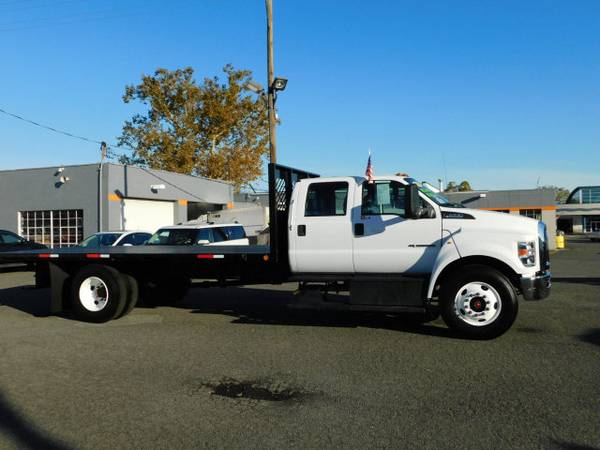 2016 FORD F-650, CREW, DIESEL, 20 FT FLATBED WITH 42867 MILES for sale in MANASSAS, District Of Columbia – photo 4