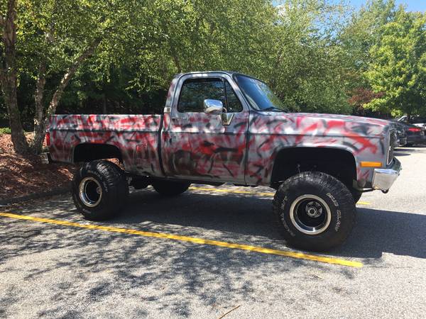 84 Chevy K10, 4x4 - REDUCED for sale in Athens, GA – photo 4