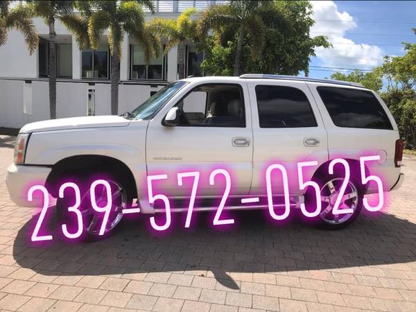 CADILLAC ESCALADE 7 PASSENGERS PAYMENT PLAN AVAILABLE for sale in Naples, FL