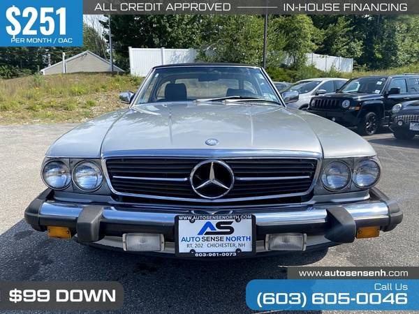 251/mo - 1987 Mercedes-Benz 560 SL - - by dealer for sale in Chichester, NH – photo 12