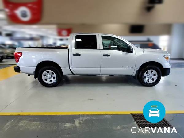 2019 Nissan Titan Crew Cab S Pickup 4D 5 1/2 ft pickup Silver - -... for sale in Buffalo, NY – photo 13