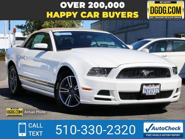 2013 Ford Mustang V6 Convertible Performance White for sale in Concord, CA