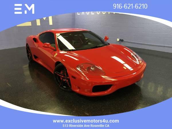 Ferrari 360 Modena - BAD CREDIT BANKRUPTCY REPO SSI RETIRED APPROVED for sale in Roseville, CA