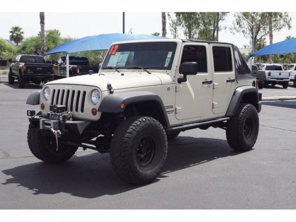 2012 Jeep Wrangler UNLIMITED 4WD 4DR SPORT SUV 4x4 Passenger for sale in Glendale, AZ – photo 11