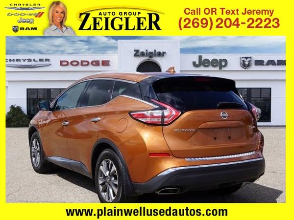 2017 Nissan Murano SL - - by dealer - vehicle for sale in Plainwell, MI – photo 2