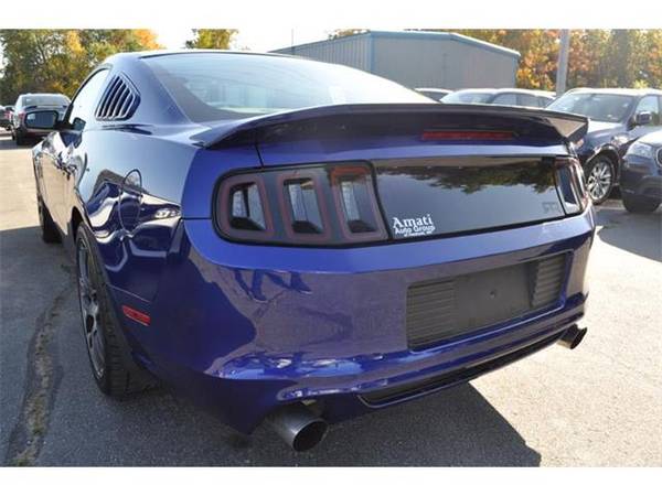 2014 Ford Mustang coupe GT 2dr Fastback (BLUE) for sale in Hooksett, NH – photo 14