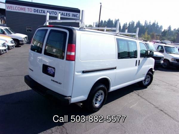 2005 Chevrolet Chevy Express Cargo Van 2500 62Kmiles NEW TIRES 1 for sale in Milwaukie, OR – photo 9