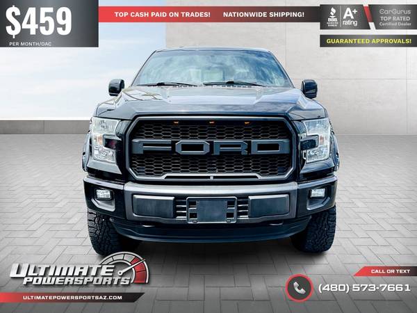 459/mo - 2015 Ford F150 F 150 F-150 Lariat GUARANTEED APPROVAL for sale in Scottsdale, AZ – photo 2
