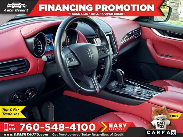 2017 Maserati *Levante* Only $735/mo! Easy Financing! - cars &... for sale in Palm Desert , CA – photo 3