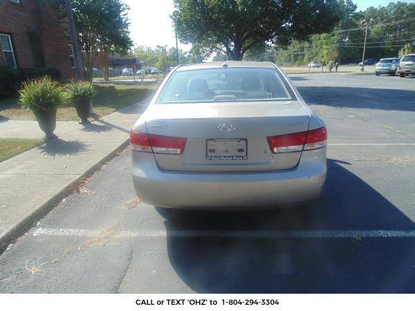 2007 *HYUNDAI SONATA* Sedan GLS XM (GOLDEN BEIGE) for sale in Ashland, VA – photo 4