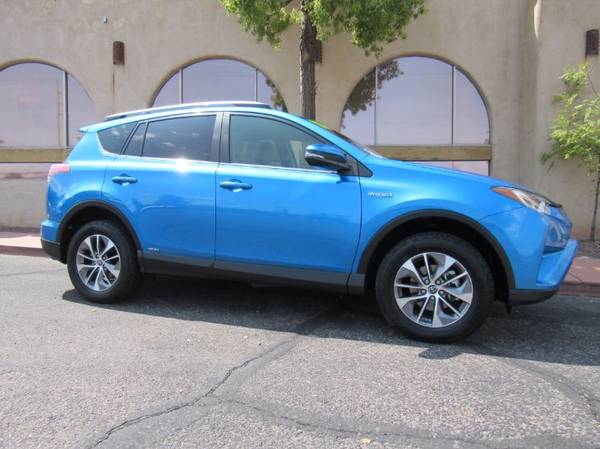2017 Toyota RAV4 Hybrid XLE suv Electric Storm Blue - cars & trucks... for sale in Tucson, AZ – photo 15