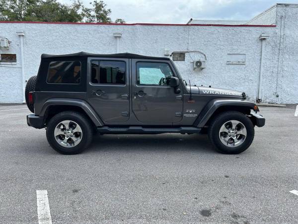 2017 Jeep Wrangler Unlimited Sahara 4x4 4dr SUV - - by for sale in TAMPA, FL – photo 4