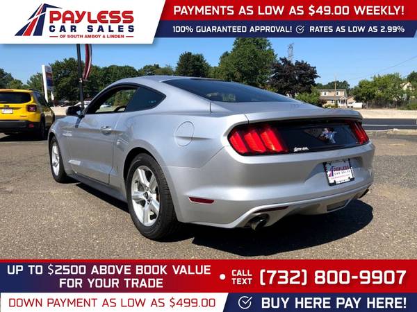 2017 Ford Mustang V6 V 6 V-6 FOR ONLY 416/mo! - - by for sale in south amboy, NJ – photo 7