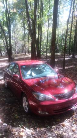 2002 TOYOTA CAMRY for sale in Burnsville, NC