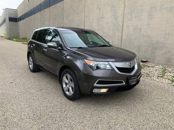 2010 Acura MDX SH - SHARP Steel Gray/Blk Leather Interior * AWD * SUNR for sale in Madison, WI – photo 3