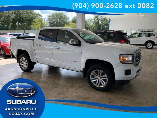 2015 GMC Canyon 4WD Crew Cab 128.3" SLT (Summit White) for sale in Jacksonville, FL – photo 3