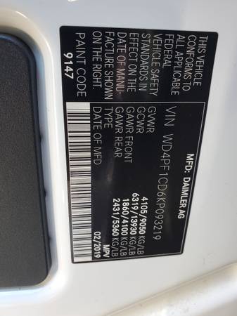 2019 Mercedes Sprinter 2500 Moto Van High Roof 170 Wheel Base Custom for sale in Alpine, CA – photo 24