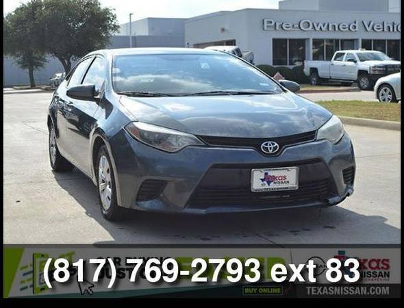 2014 Toyota Corolla - - by dealer - vehicle automotive for sale in GRAPEVINE, TX