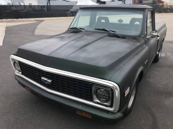 1972 Chevy C10 LS pickup truck short bed with LS 5 3 engine NO RUST for sale in West Babylon, NY – photo 9