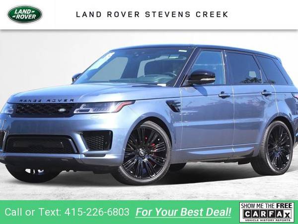2018 Land Rover Range Rover Sport HSE Dynamic suv Byron Blue for sale in San Jose, CA