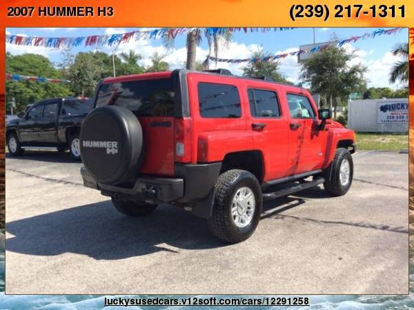 2007 HUMMER H3 Sport Utility 4D Lucky's SW Premier Motors for sale in North Fort Myers, FL – photo 6
