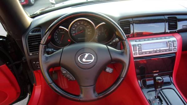 2005 Lexus SC430 Pebble Beach 67k miles! warranty black/red nav for sale in Escondido, CA – photo 8