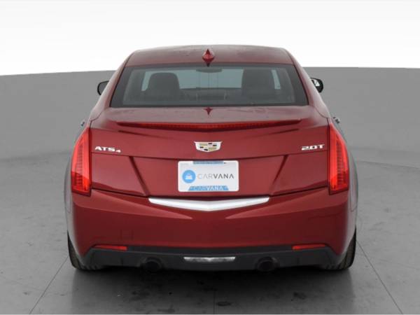 2016 Caddy Cadillac ATS 2.0L Turbo Luxury Sedan 4D sedan Red -... for sale in Atlanta, NV – photo 9