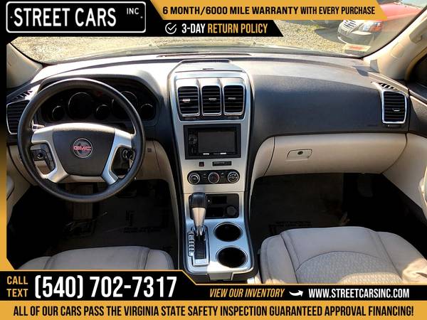 2008 GMC Acadia FWDSLE1 FWDSLE 1 FWDSLE-1 PRICED TO SELL! - cars & for sale in Fredericksburg, District Of Columbia – photo 5