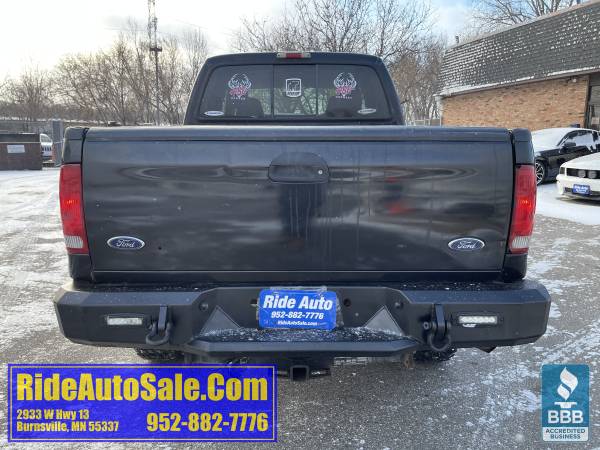 2005 Ford F250 F-250 Lariat Crew cab 4X4 LIFTED 6 0 Bullet Proofed ! for sale in Burnsville, MN – photo 6