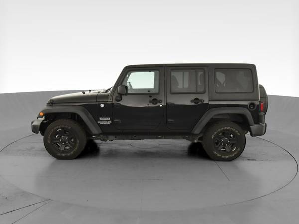 2017 Jeep Wrangler Unlimited Sport S Sport Utility 4D suv Black for sale in Arlington, TX – photo 5