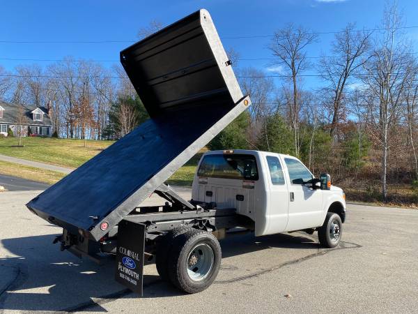 ** 2016 FORD F350 FLAT BED DUMP BODY DUALLY 4X4 41,000 MILES ** -... for sale in Plaistow, ME – photo 13