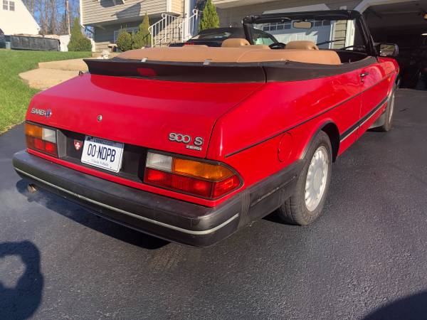 1994 Saab 900S Convertible - cars & trucks - by owner - vehicle... for sale in New Haven, CT – photo 2
