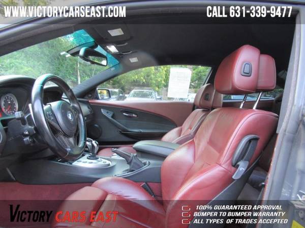 2008 BMW 6 Series 2dr Cpe M6 - cars & trucks - by dealer - vehicle... for sale in Huntington, NY – photo 19