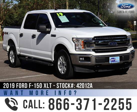 2019 Ford F150 XLT 4WD WIFI - Touch Screen - Bed Liner for sale in Alachua, FL