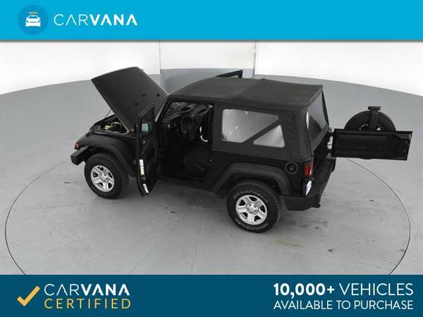 2012 Jeep Wrangler Sport SUV 2D suv Black - FINANCE ONLINE for sale in Carrollton, TX – photo 13