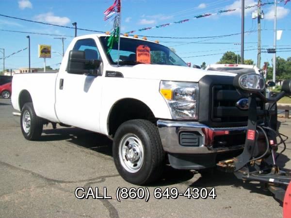 2011 Ford Super Duty F-250 4X4 Regular Cab XL with 8 Foot Boss Snow... for sale in Manchester, CT – photo 3