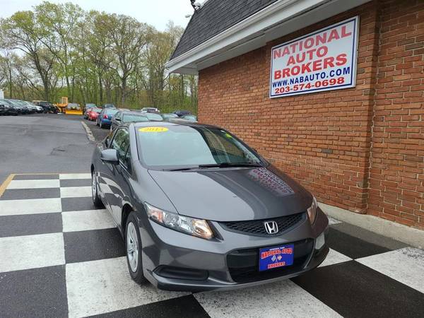 2013 Honda Civic Cpe 2dr Auto LX (TOP RATED DEALER AWARD 2018 ! for sale in Waterbury, CT
